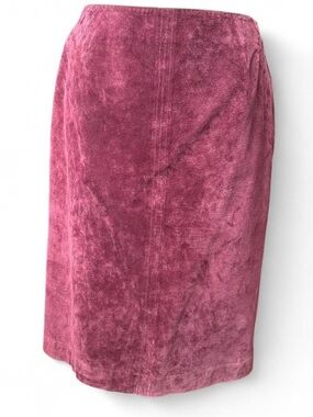 Vintage Western Suede Skirt